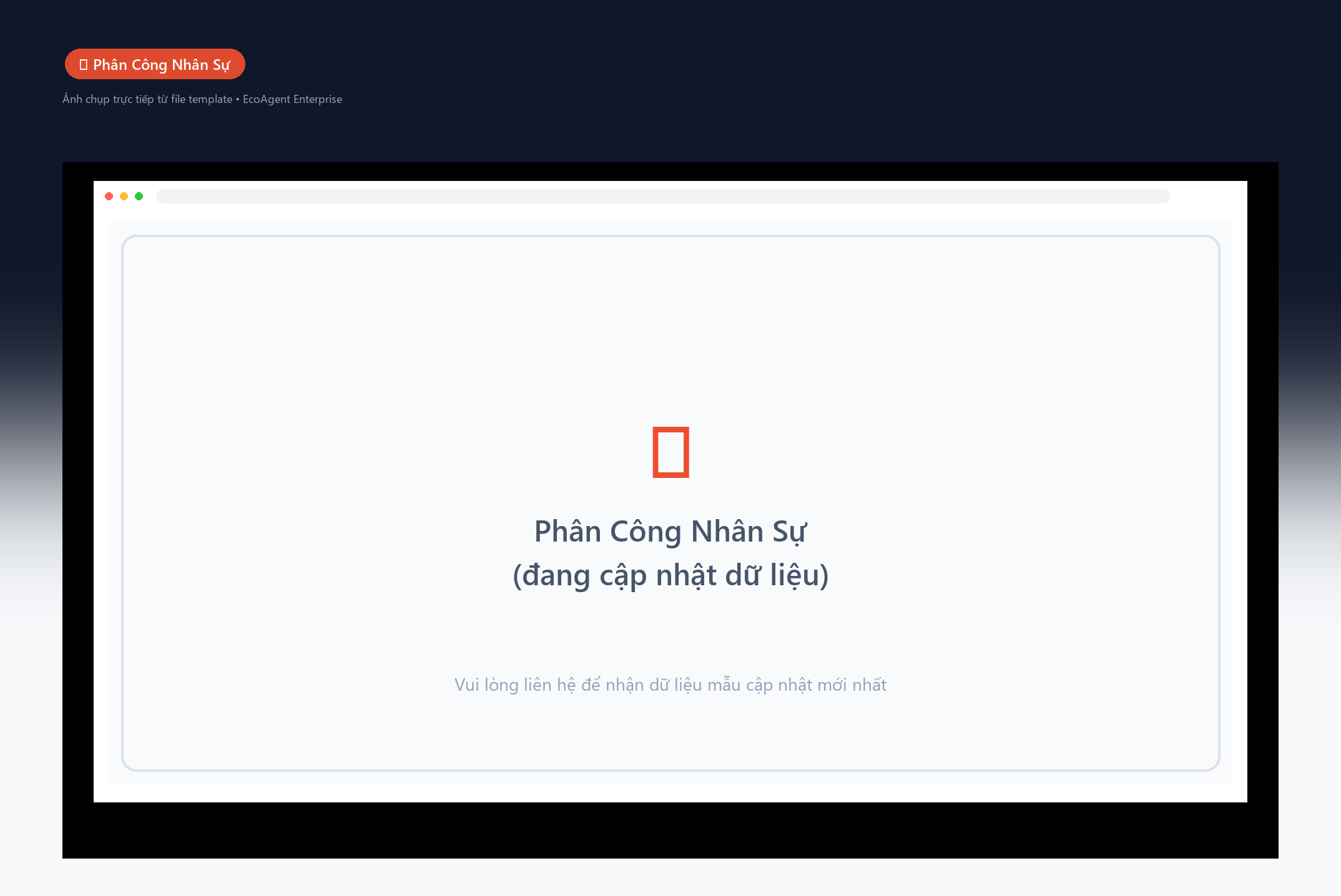 👥 Phân Công Nhân Sự — Ma trận phân công: ai làm gì, ở dự án nào, % effort, deadline. Phát hiện quá tải khi 1 người > 100% effort.