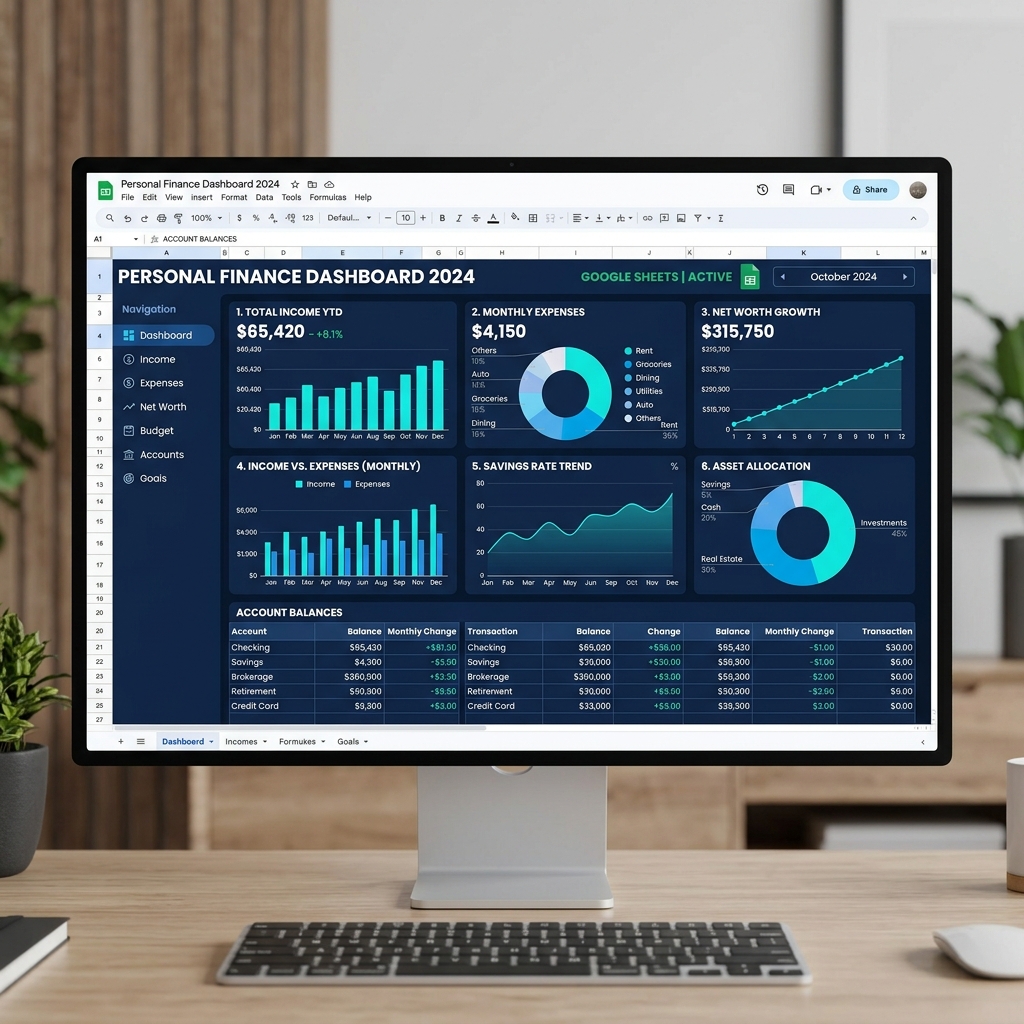 Mẫu Sổ Nhật Ký Chung Bằng Google Sheet Kiểm Soát Dòng Tiền, Báo Cáo Tự Động - Sổ nhật ký thu chi dòng tiền